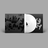 Young Fathers Heavy Heavy (deluxe Edition White Vinyl Black Sleeve) Lp 140g White Vinyl Black Silkscreen Printed Sleeve (alt Art) Poster Die Cut Stencil [w Download 