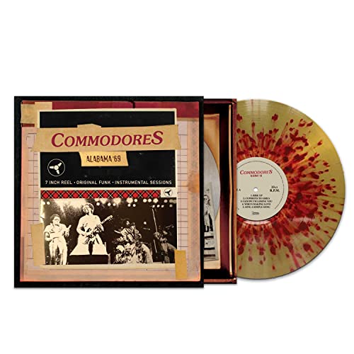 Commodores Alabama '69 Red Gold Splatte Amped Exclusive 