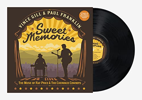 Vince Gill & Paul Franklin Sweet Memories The Music Of Ray Price & The Cherokee Cowboys Lp 