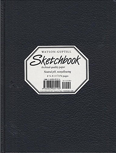 Watson-Guptill/Large Sketchbook (Kivar, Black)