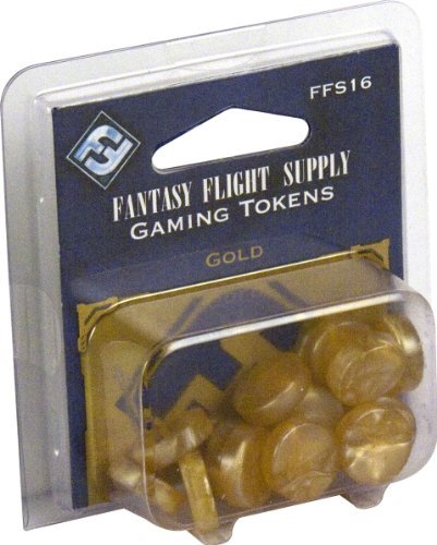 Tokens/Fantasy Flight Supply Gold Gaming Tokens