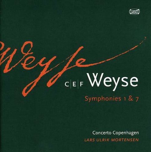 C.E.F. Weyse/Sym 1 (Gm)/7 (E Flat Major)@Mortensen/Con Copenhagen