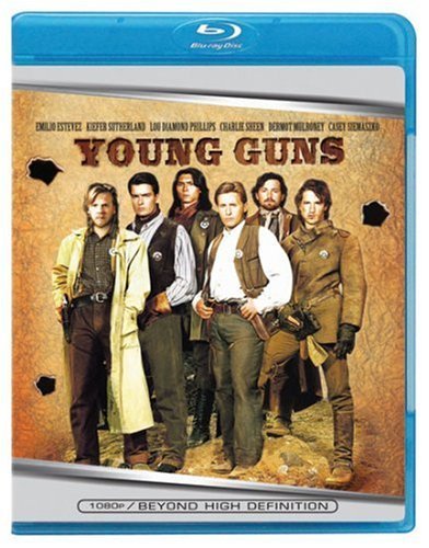 Young Guns/Emilio Estevez, Kiefer Sutherland, and Lou Diamond Phillips@R@Blu-ray