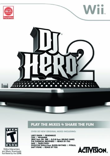 Wii/Dj Hero 2 Software Only