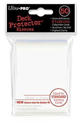 Card Sleeves - 50ct Standard/White