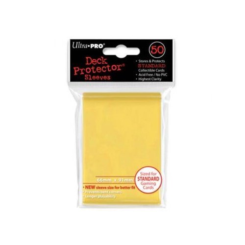 Card Sleeves - 50ct Standard/Yellow