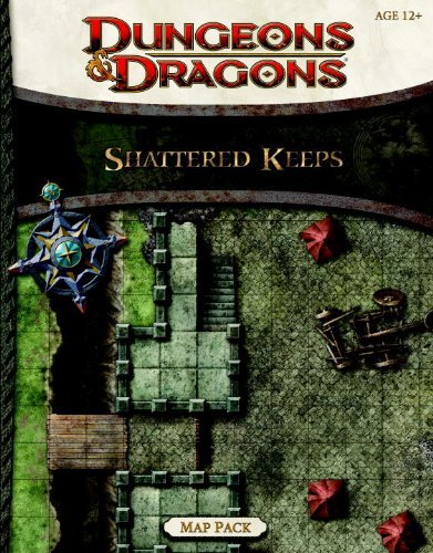 Wizards Rpg Team/Shattered Keeps Map Pack@A Dungeons & Dragons Accessory