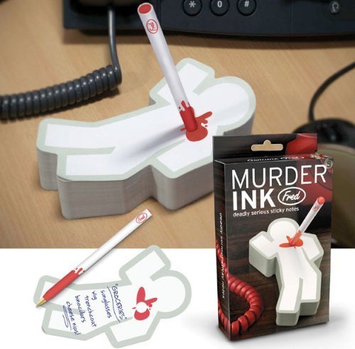 Notepad & Pen/Murder Ink