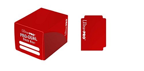 Deck Box/Pro Dual Red@Holds 120 Cards