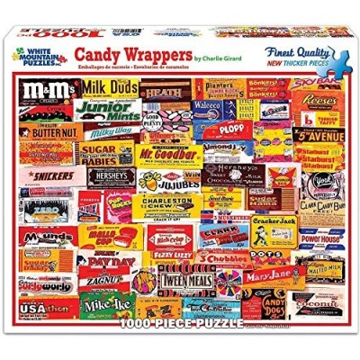 PUZZLE/CANDY WRAPPERS