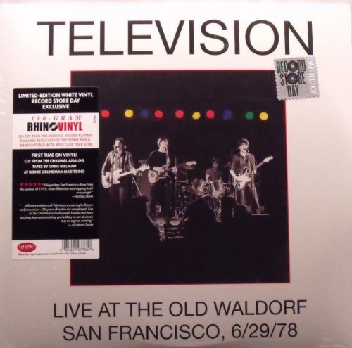 Television/Live At The Old Waldorf@180gm White Vinyl