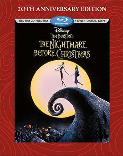 Nightmare Before Christmas 3d/Nightmare Before Christmas 3d@Blu-Ray/3d/Ws@Pg/Br/Dvd/Dc