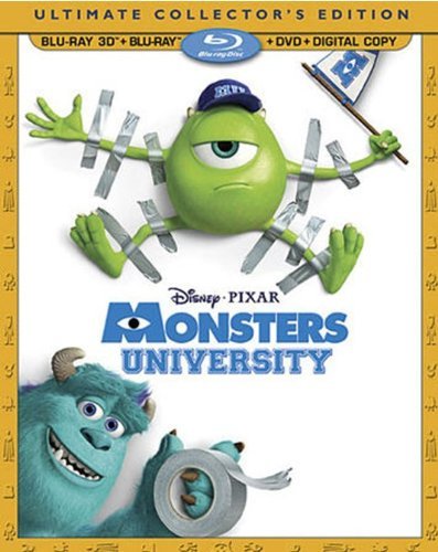 Monsters University/Monsters University@3d Blu-Ray/Dvd/Dc@G/Ws