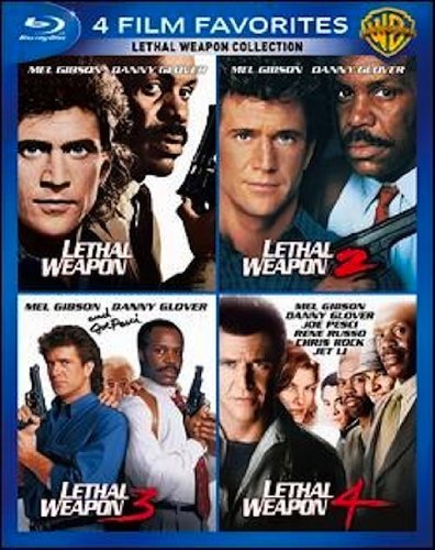 4 Film Favorites: Lethal Weapo/4 Film Favorites: Lethal Weapo@Blu-Ray/Ws@Pg13/4 Br