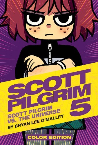 Bryan Lee O'Malley/Scott Pilgrim Color Hardcover Volume 5@ Scott Pilgrim vs. the Universe