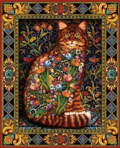 PUZZLE/TAPESTRY CATS