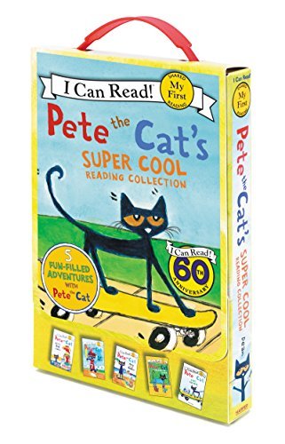 James Dean/Pete the Cat's Super Cool Reading Collection@ 5 I Can Read Favorites!
