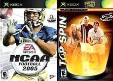 Xbox Top Spin Ncaa Football 2005 