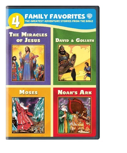 Greatest Adventures of the Bible/4 Family Favorites@DVD@NR