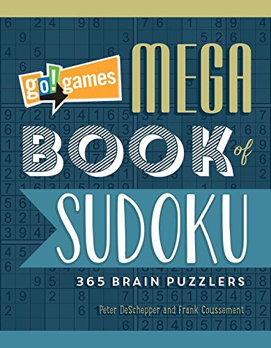 Peter de Schepper/Go!games Mega Book of Sudoku@ 365 Brain Puzzlers