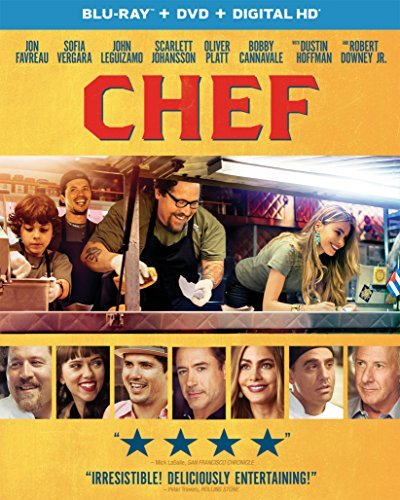 Chef/Favreau/Downey/Johansson/Leguizamo@Blu-ray/Dvd/Uv@R