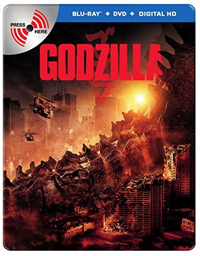 Godzilla (2014)/Taylor-Johnson/Olsen/Cranston@Blu-ray/Dvd/Uv@Metal Pack/Pg13