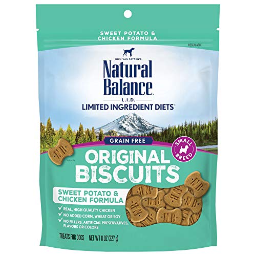 Natural Balance L.I.T. Limited Ingredient Treats® Sweet Potato & Chicken Formula for Dogs
