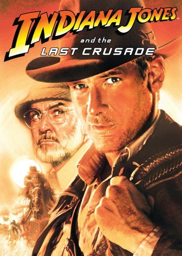 Indiana Jones and the Last Crusade/Harrison Ford, Sean Connery, and Denholm Elliott@PG-13@DVD