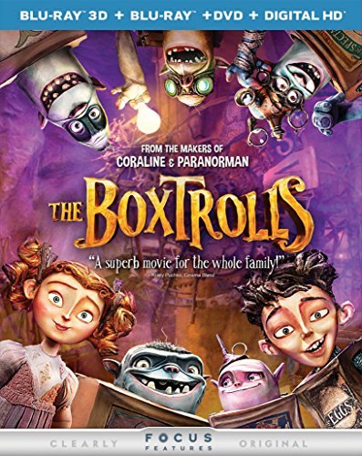 The Boxtrolls/Kingsley/Harris/Frost@3D/Blu-ray/Dvd/Dc@Pg