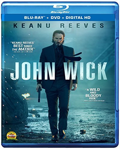 John Wick/Keanu Reeves, Michael Nyqvist, and Alfie Allen@R@Blu-ray/DVD