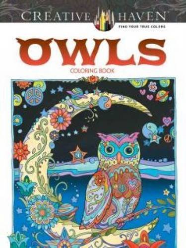 Marjorie Sarnat/Creative Haven Owls Coloring Book@CLR CSM