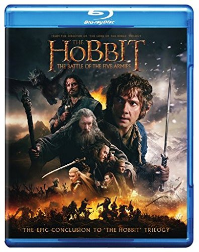 Hobbit: Battle of the Five Armies/Mckellen/Freeman/Armitage@Blu-ray/Dvd@Pg13