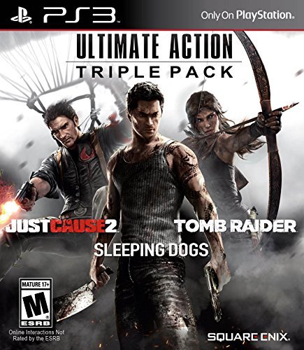 PS3/Ultimate Action Triple Pack: Just Cause 2/Tomb Raider/Sleeping Dogs