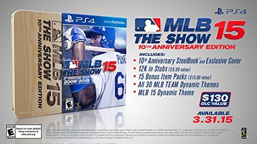 PS4/MLB 15 the Show 10th Anniversary Edition