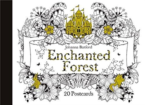 Johanna Basford/Enchanted Forest Postcards@20 Postcards