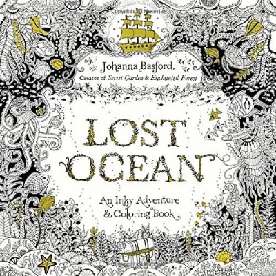 Johanna Basford/Lost Ocean@An Inky Adventure and Coloring Book