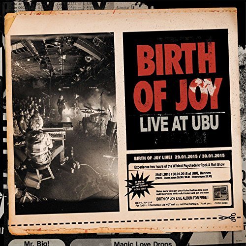 Birth Of Joy/Live At Ubu