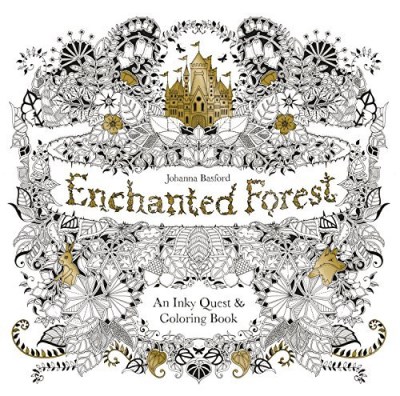 Johanna Basford/Enchanted Forest@An Inky Quest & Coloring Book