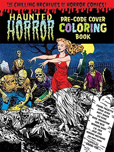 Haunted Horror/Pre-Code Cover Coloring Book, Volume 1