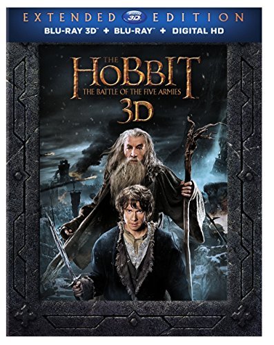 Hobbit: The Battle Of The Five Armies/Mckellen/Freeman/Armitage@Extended Cut@3D/Blu-ray/Dc/R
