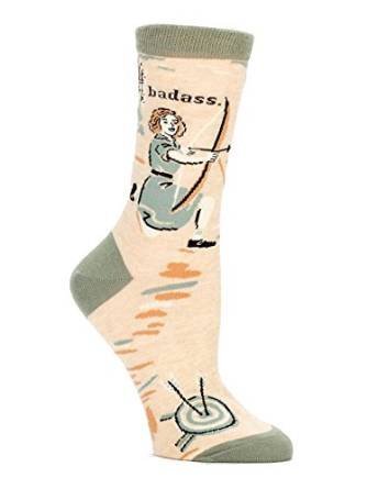 Badass Archer/Ladies Crew Socks