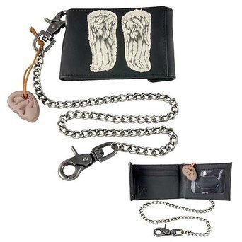 Wallet/Walking Dead - Daryl's Wings with Chain
