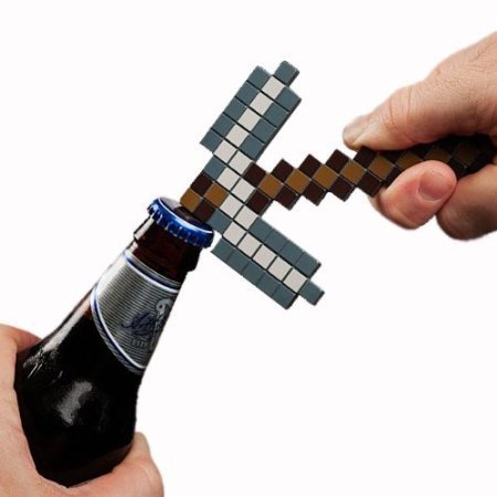 Bottle Opener/Minecraft - Pickaxe