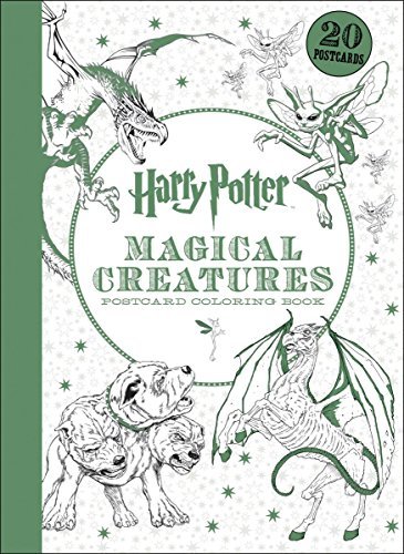 Scholastic Inc. (COR)/Harry Potter Magical Creatures Postcard Coloring B@POS