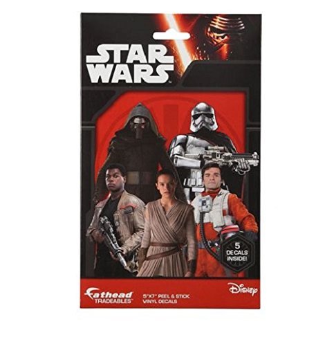 Fathead Tradeables/Star Wars: Force Awakens@5-5"X7" Decals@00601