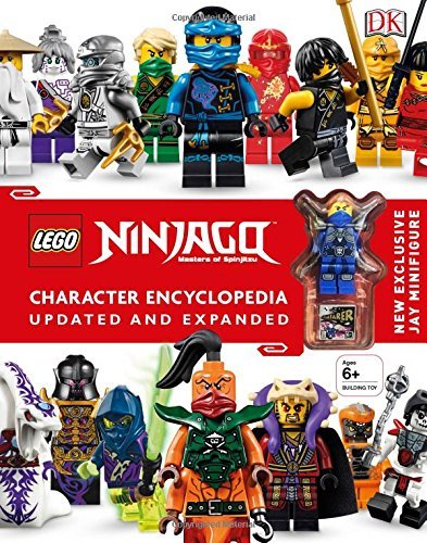 DK/Lego Ninjago Character Encyclopedia, Updated Editi@New Exclusive Jay Minifigure@Updated