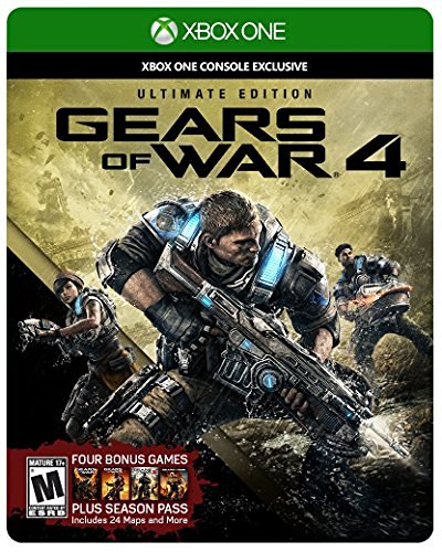 Xbox One/Gears of War 4 Ultimate Edition@Includes SteelBook with Disc , Season Pass & Early Access
