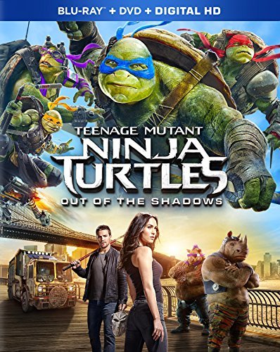 Teenage Mutant Ninja Turtles: Out of the Shadows/Megan Fox, Will Arnett, and Laura Linney@PG-13@Blu-ray/DVD