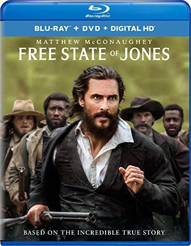 Free State Of Jones/McConaughey/Mbatha-Raw@Blu-ray/Dvd/Dc@R