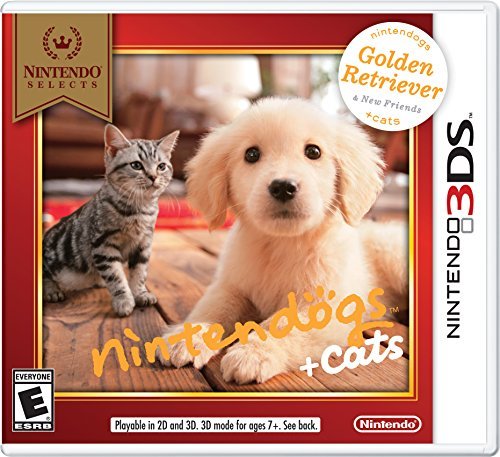 Nintendo 3DS/Nintendogs + Cats: Golden Retriever & New Friends (Nintendo Selects)